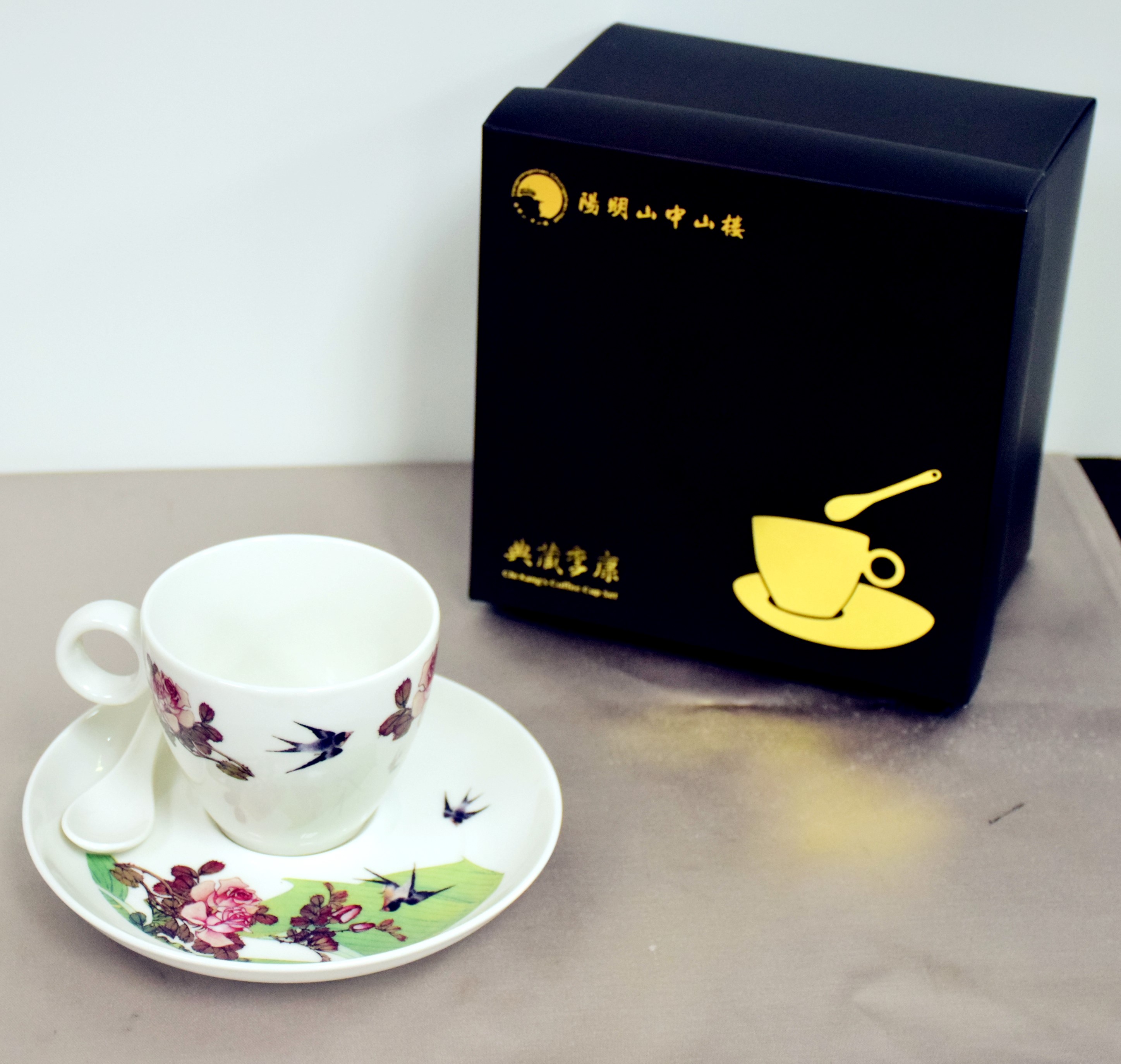 典藏季康花鳥(夏景)-咖啡杯組